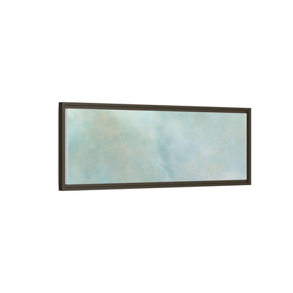 Soft abstract pastel watercolor on matte canvas, printed by Printify, showcasing a colorful, artistic design on high-quality canvas.