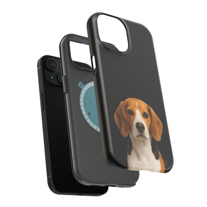 Beagle Photo Magnetic Impact Phone Case — Shockproof, Slim Protective Cover