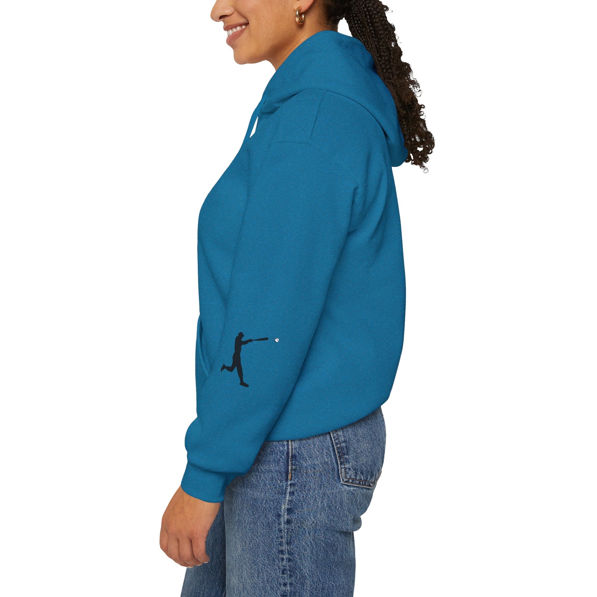 Baseball Swing Unisex Hoodie - Perfect Gift for Athletes, Sports Enthusiasts, Cozy Layer for Cool Days, Great for Team Spirit - TRV