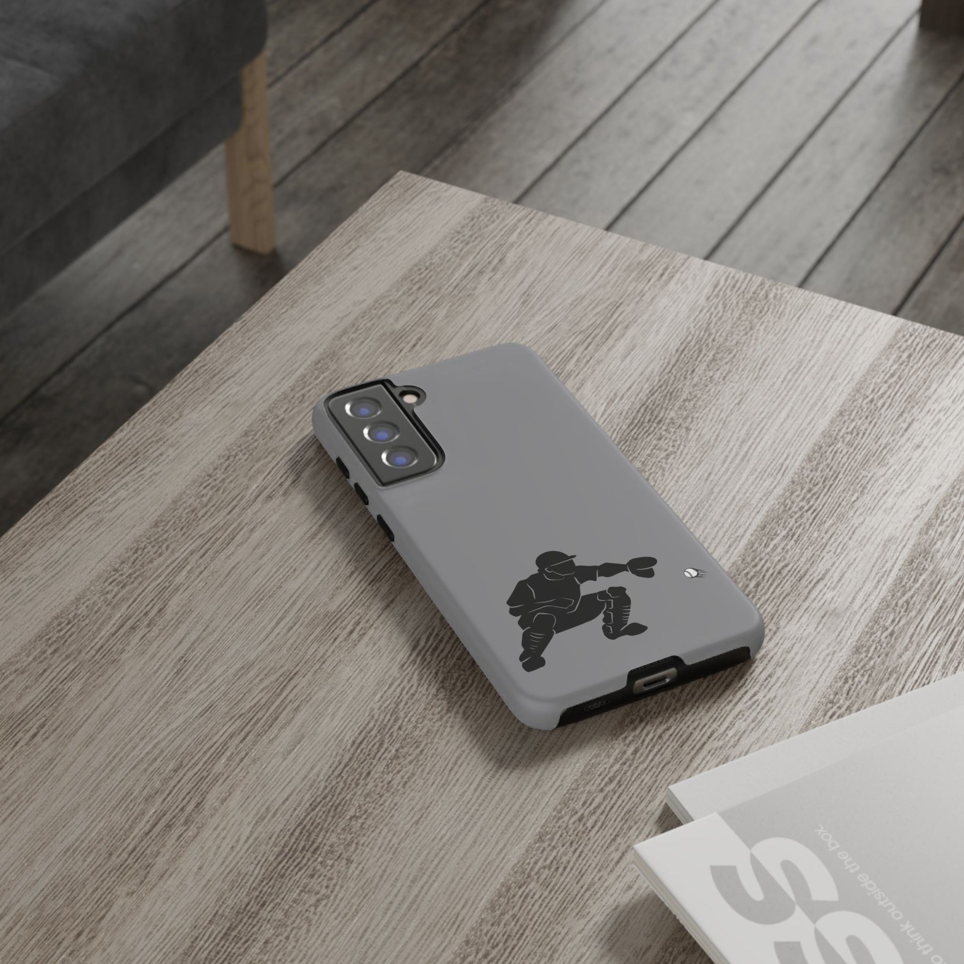 Baseball Catcher Phone Case - Tough Cases, Sports Phone Cover, Great for Athletes, Perfect Gift for Baseball Lovers, Unique Cell Phone Design - TRV