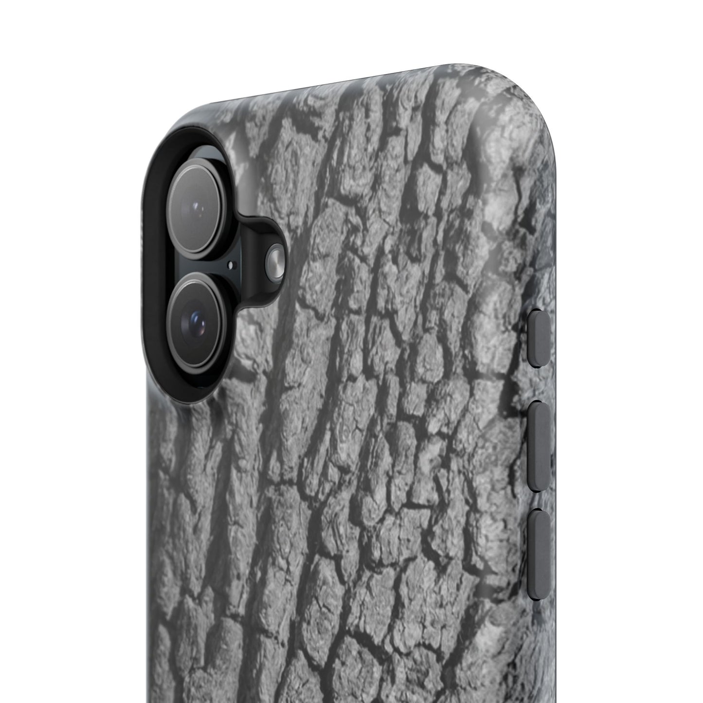 Bark Texture Magnetic Impact Phone Case