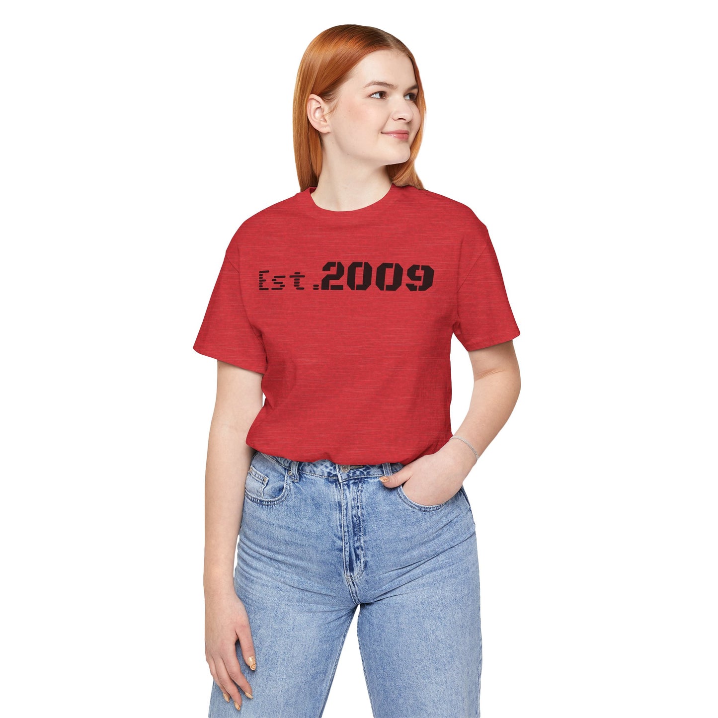 Established 2009 Unisex Tee - Casual Wear, Birthday Gift, Graduation Outfit, Anniversary Shirt, Personalized Fashion - TRV