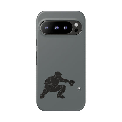 Printify baseball catcher phone case, tough protective cover with catcher design, durable and stylish for smartphones.