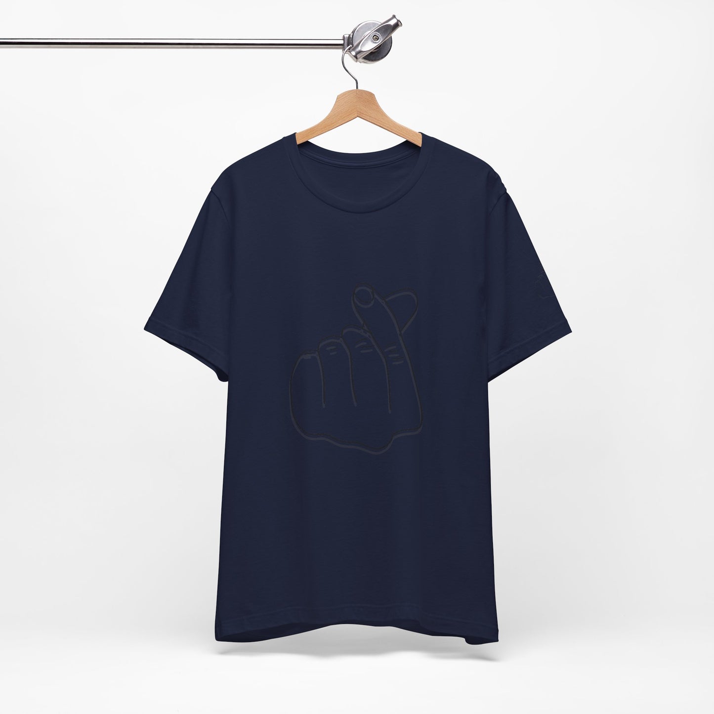 Minimalist Hand Sign Unisex Tee | Casual Everyday Wear | Perfect for Gift Givers