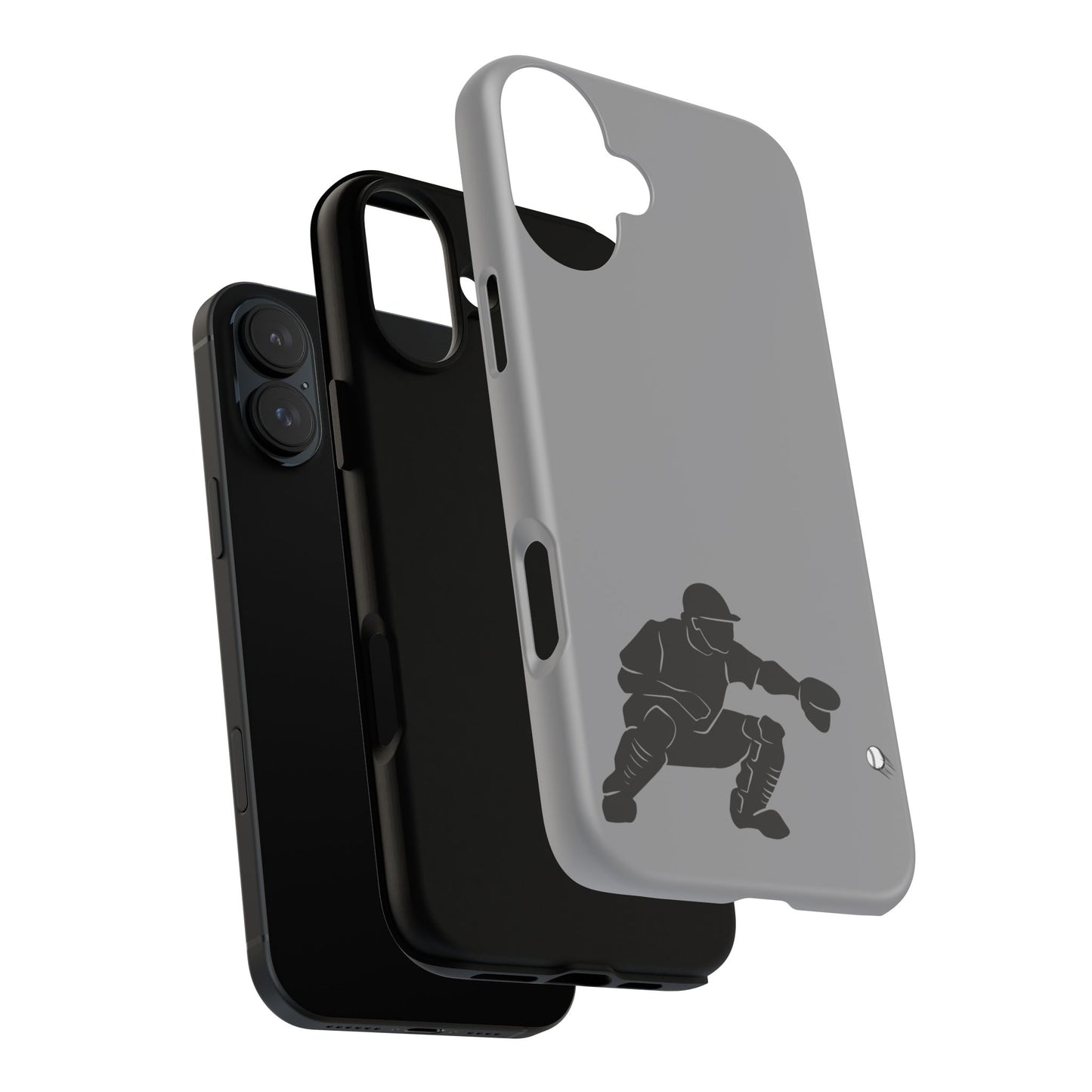 Baseball Catcher Phone Case - Tough Cases, Sports Phone Cover, Great for Athletes, Perfect Gift for Baseball Lovers, Unique Cell Phone Design - TRV