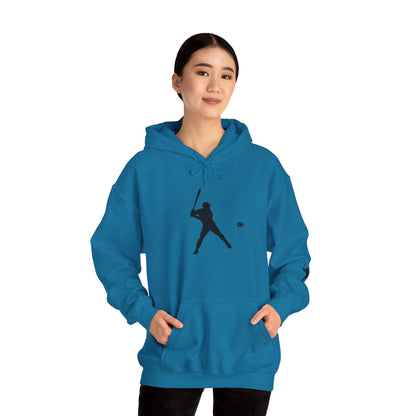 Baseball Themed Unisex Hoodie, Streetwear, Sports Fan Sweatshirt, Gift for Athletes, Casual Wear, Fall Fashion - TRV