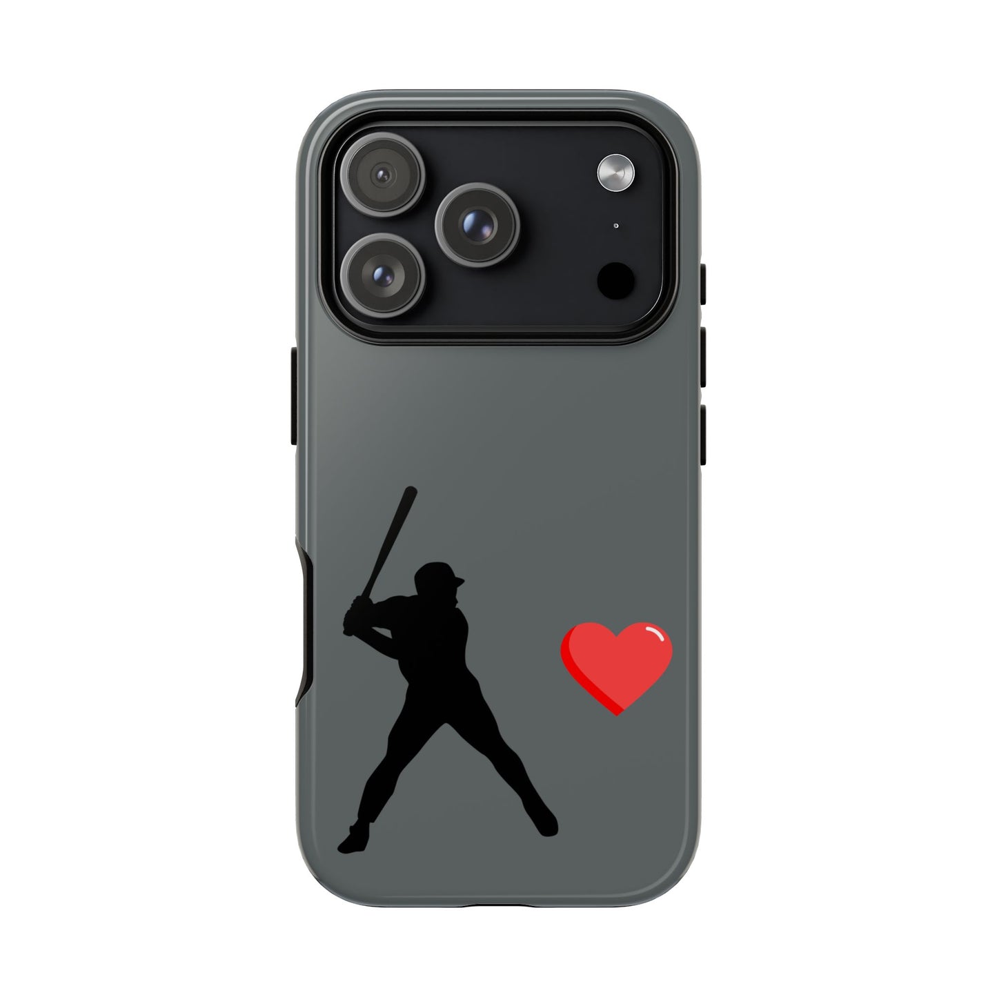 Printify Baseball Love phone case featuring a sports-themed design, perfect for sports lovers and Father's Day gift.