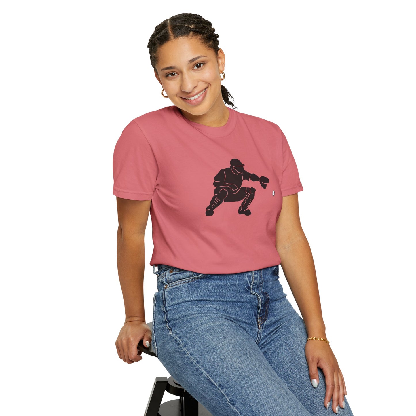 Stylish Unisex Baseball Catcher T-Shirt with Catcher Design, Sports Tee, Baseball Fan Gift, Athletic Apparel, Gift for Him/Her - TRV