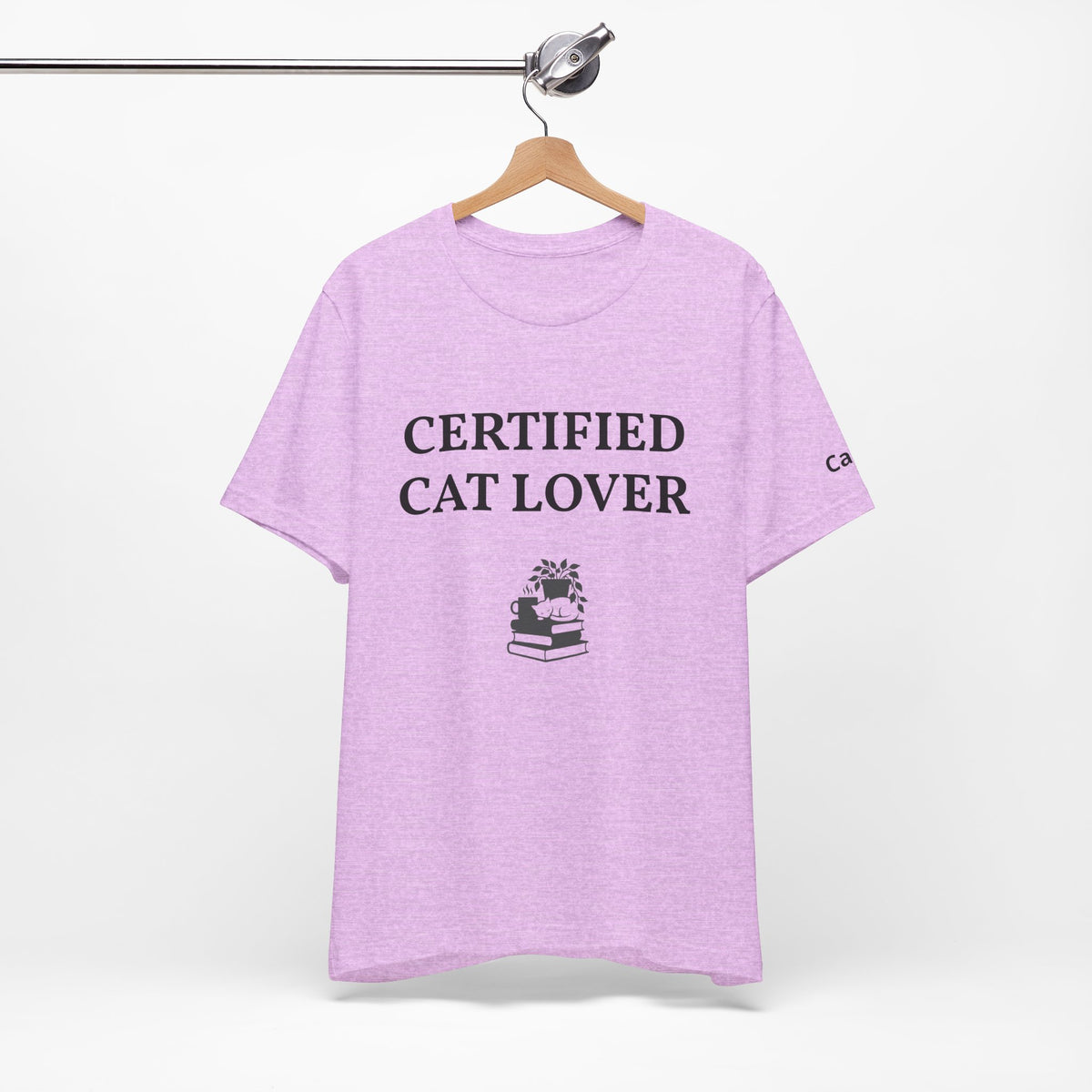 Unisex custom T-shirt by Printify with personalized design, shown in white with vibrant printed artwork on front.