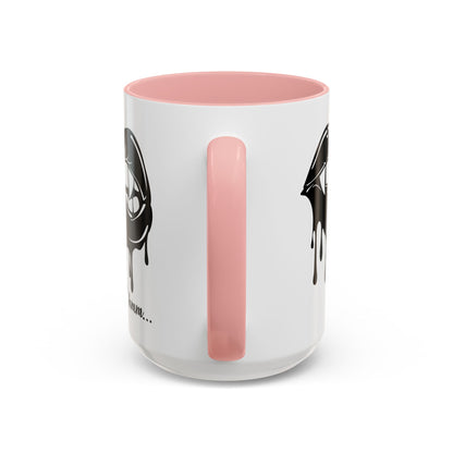 Dripping Lip Coffee Mug – "hmm..." Accent Ceramic Mug (11/15oz)