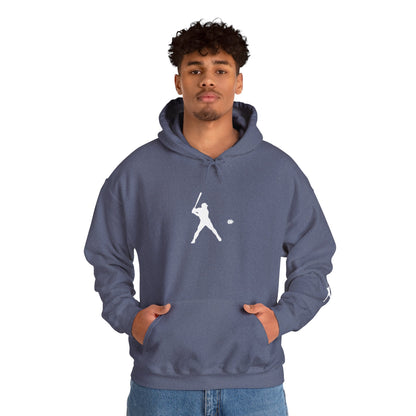 Sporty Unisex Baseball Hooded Sweatshirt, Casual Hoodie for Athletes, Perfect for Gifts, Comfy Streetwear, Ideal for Sports Events, Personal Use - TRV