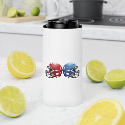 Game Day Can Cooler, Sports Team Drink Holder, Football Fan Gift, Tailgate Accessories, Party Beer Sleeve, Custom Cooler - TRV