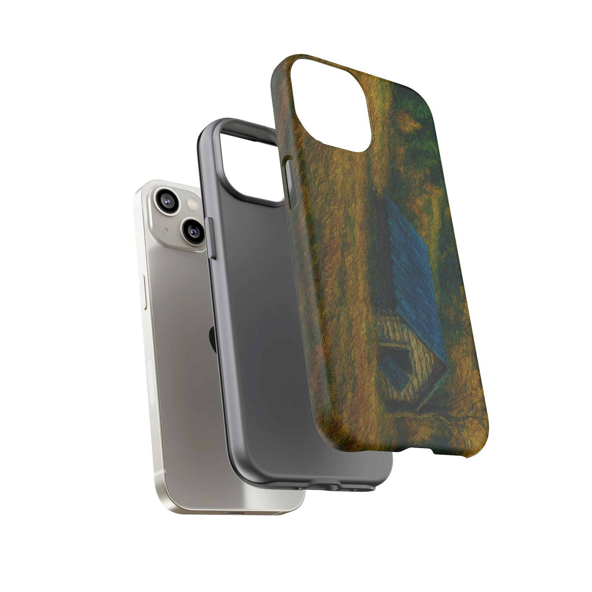 Artistic Phone Case by Tough Cases, Nature-Inspired Phone Protection, Unique Gift for Nature Lovers, Stylish Accessory, Fall Aesthetic - TRV