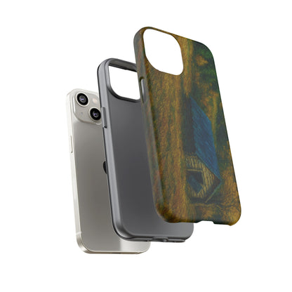 Artistic Phone Case by Tough Cases, Nature-Inspired Phone Protection, Unique Gift for Nature Lovers, Stylish Accessory, Fall Aesthetic - TRV