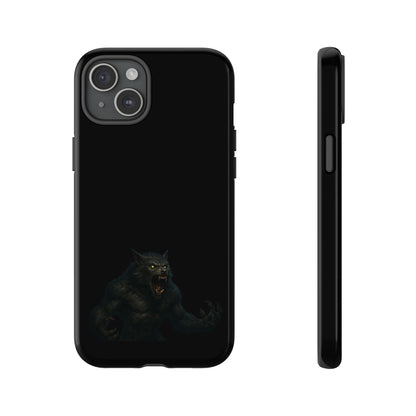 Werewolf Phone Case, dark monster graphic tough protective case - view 32