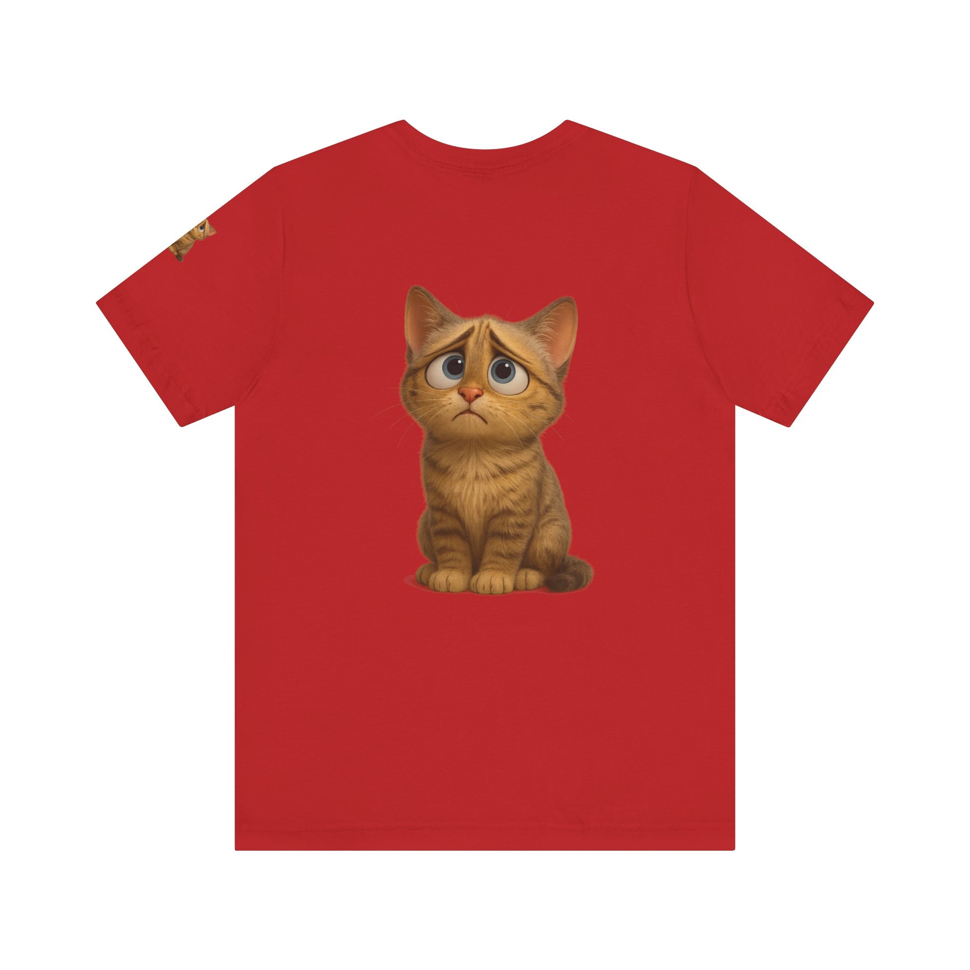 Adorable Cat Graphic Tee, Cute Pet Lover Shirt, Animal Lover Gift, Funny Cat Apparel, Birthday, Christmas, Everyday Use - TRV