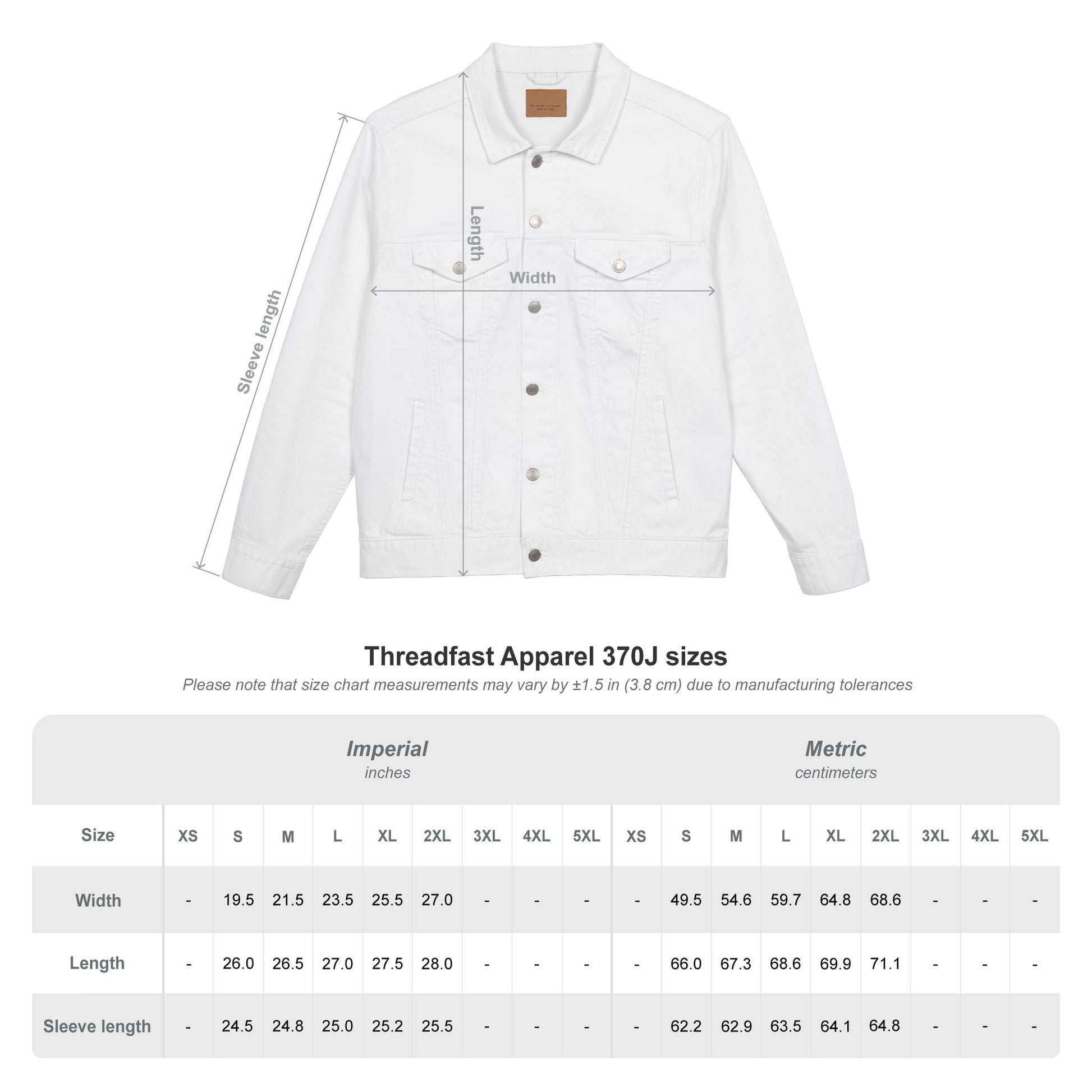 Embroidered Unisex Denim Jacket - Stylish, Casual, Perfect for Summer Outings, Men's & Women's Fashion Statement, Birthday Gift, [...] - TRV