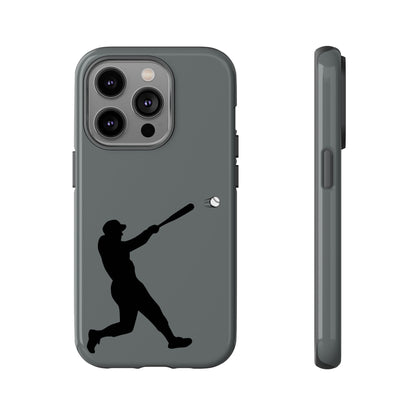 Printify baseball batter phone case, tough protective smartphone cover with baseball player design for fans.