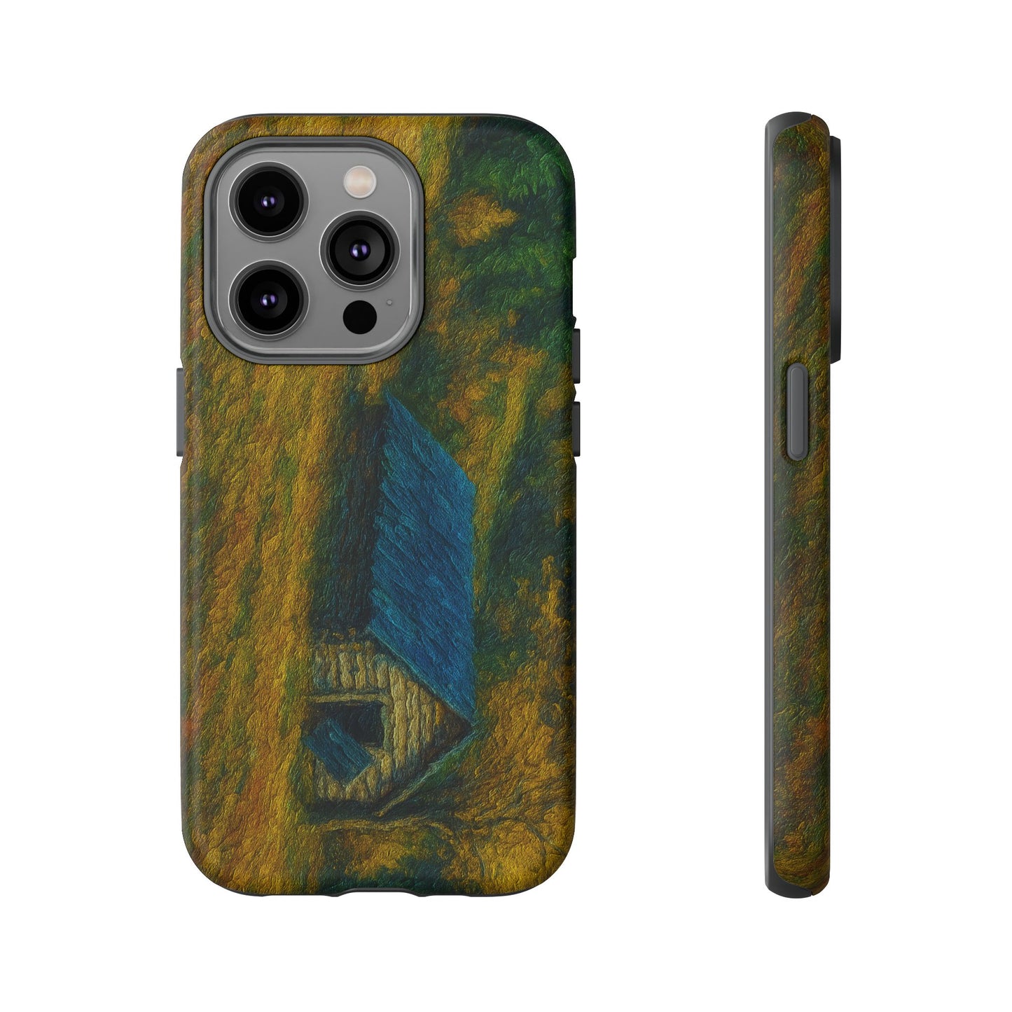 Artistic Phone Case by Tough Cases, Nature-Inspired Phone Protection, Unique Gift for Nature Lovers, Stylish Accessory, Fall Aesthetic - TRV