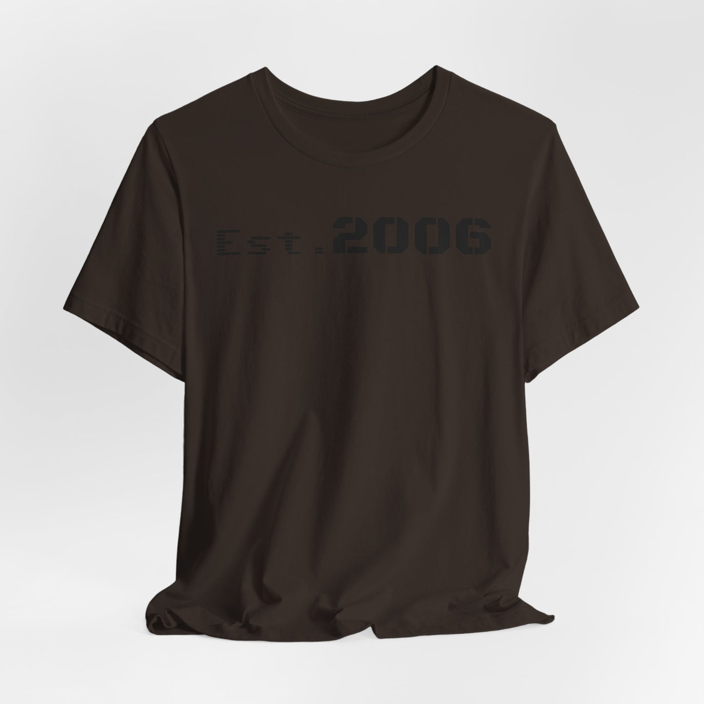 Established 2006 Graphic Tee, Unisex Jersey Shirt, Casual Wear, Birthday Gift, Anniversary Keepake, Statement T-Shirt, Vintage Style