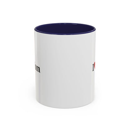 I Love Mom Accent Coffee Mug - Perfect Gift for Mother's Day & Special Occasions - TRV