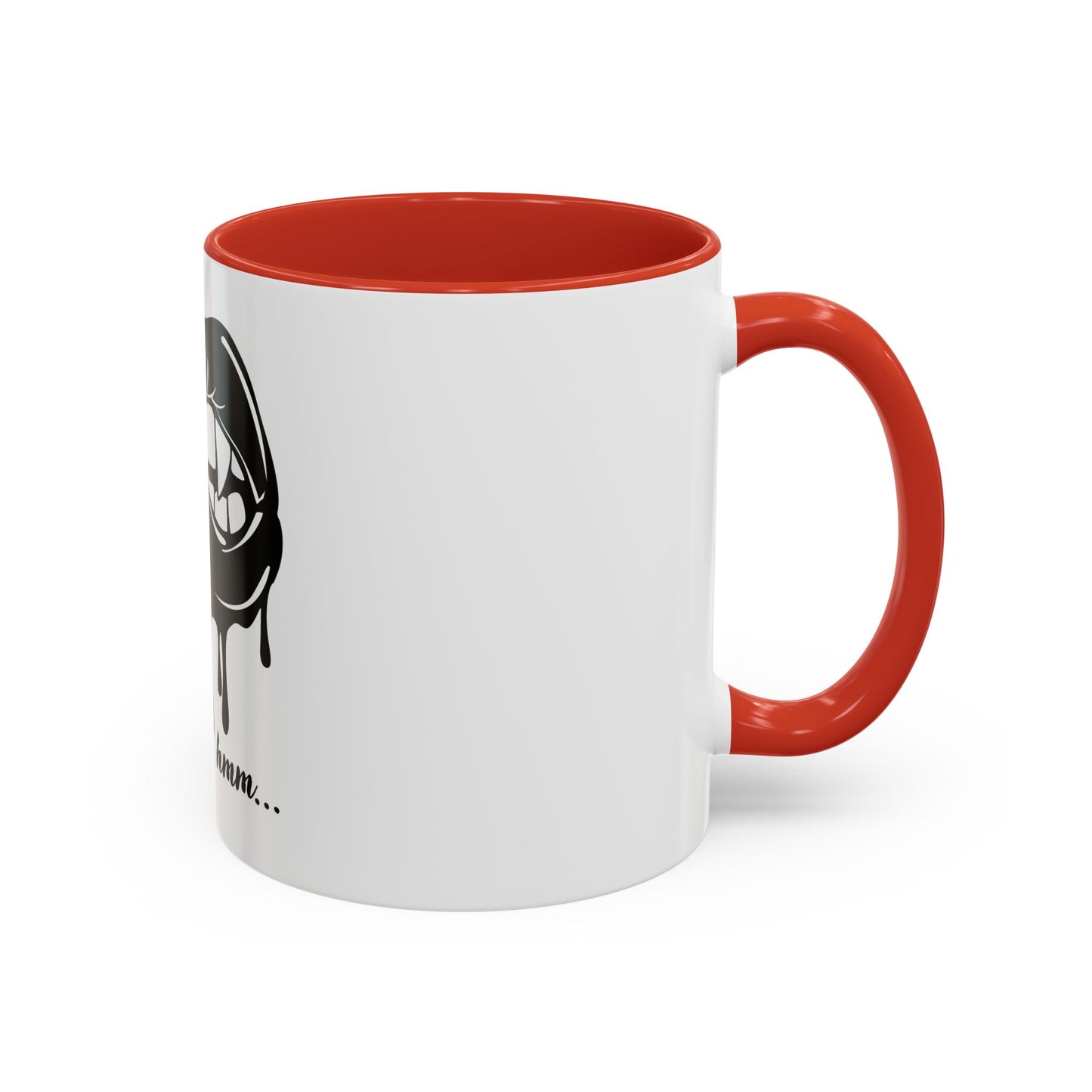 Vampire Lip Accent Coffee Mug - 11oz & 15oz - Unique Halloween Gift - TRV