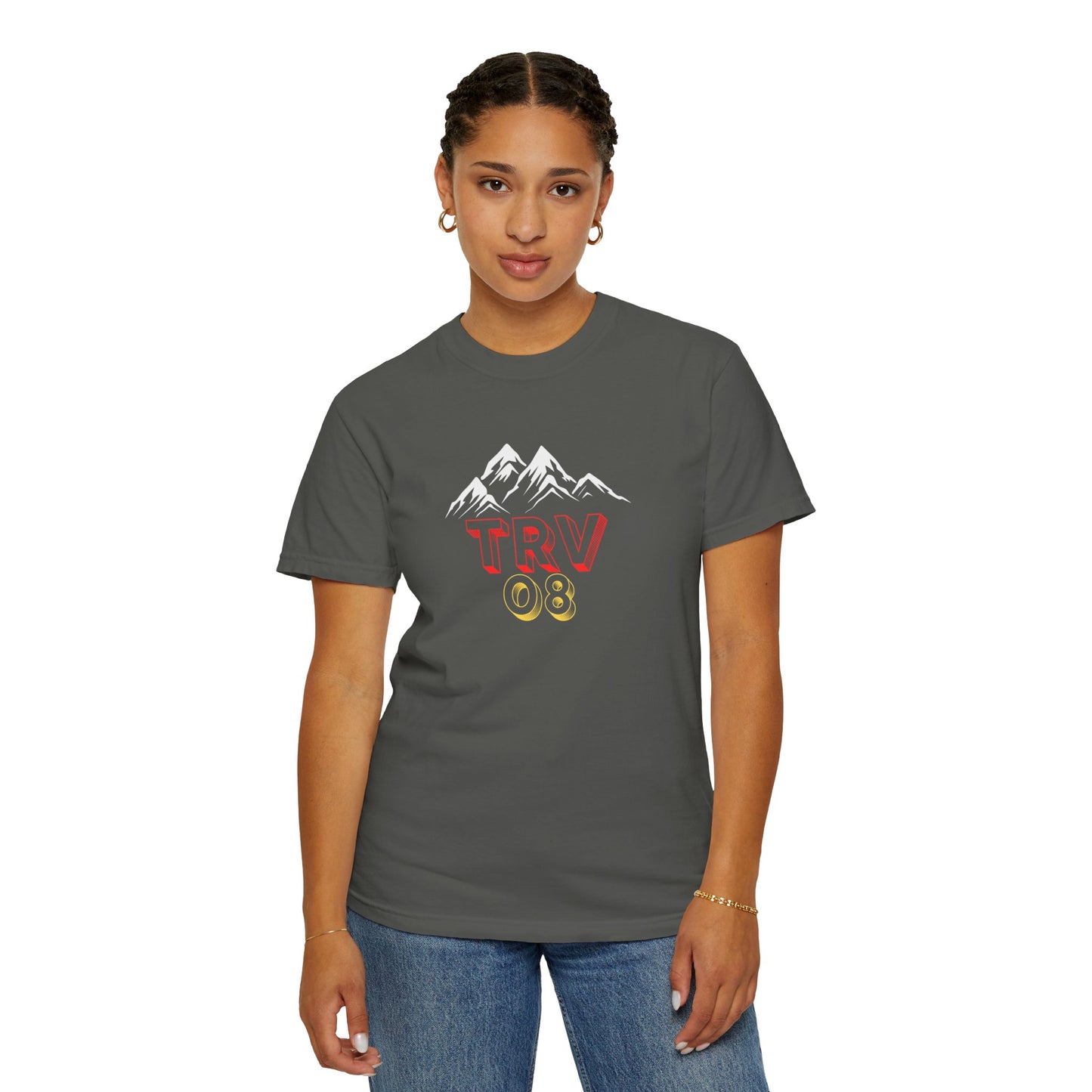 TRV08 Logo Tee | Unisex Garment-Dyed T-Shirt