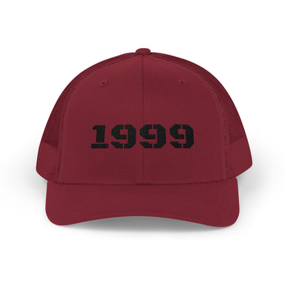 Retro 1999 Snapback Trucker Cap | Vintage Style Cap for nostalgia lovers, Birthday Gift, 90s Cap, Unisex Fashion Accessory - TRV