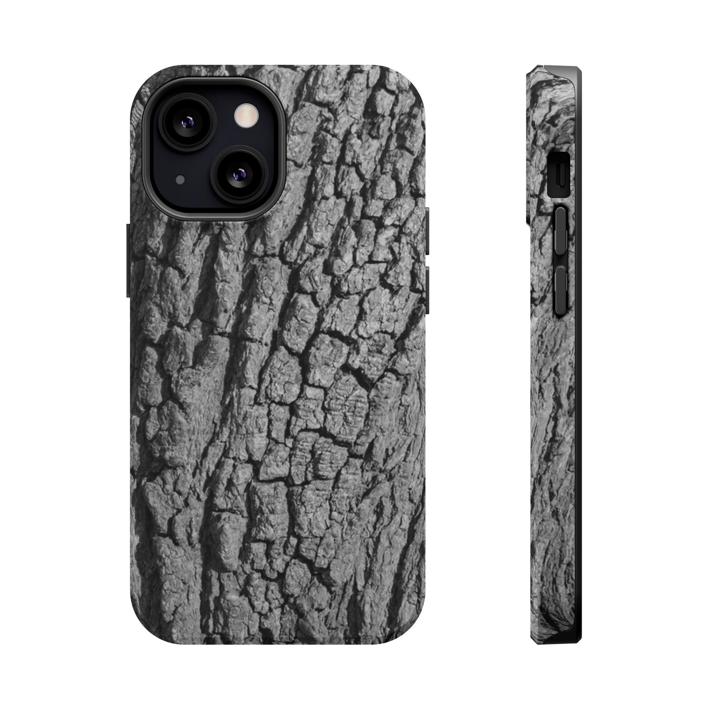 Bark texture phone case size and fit chart