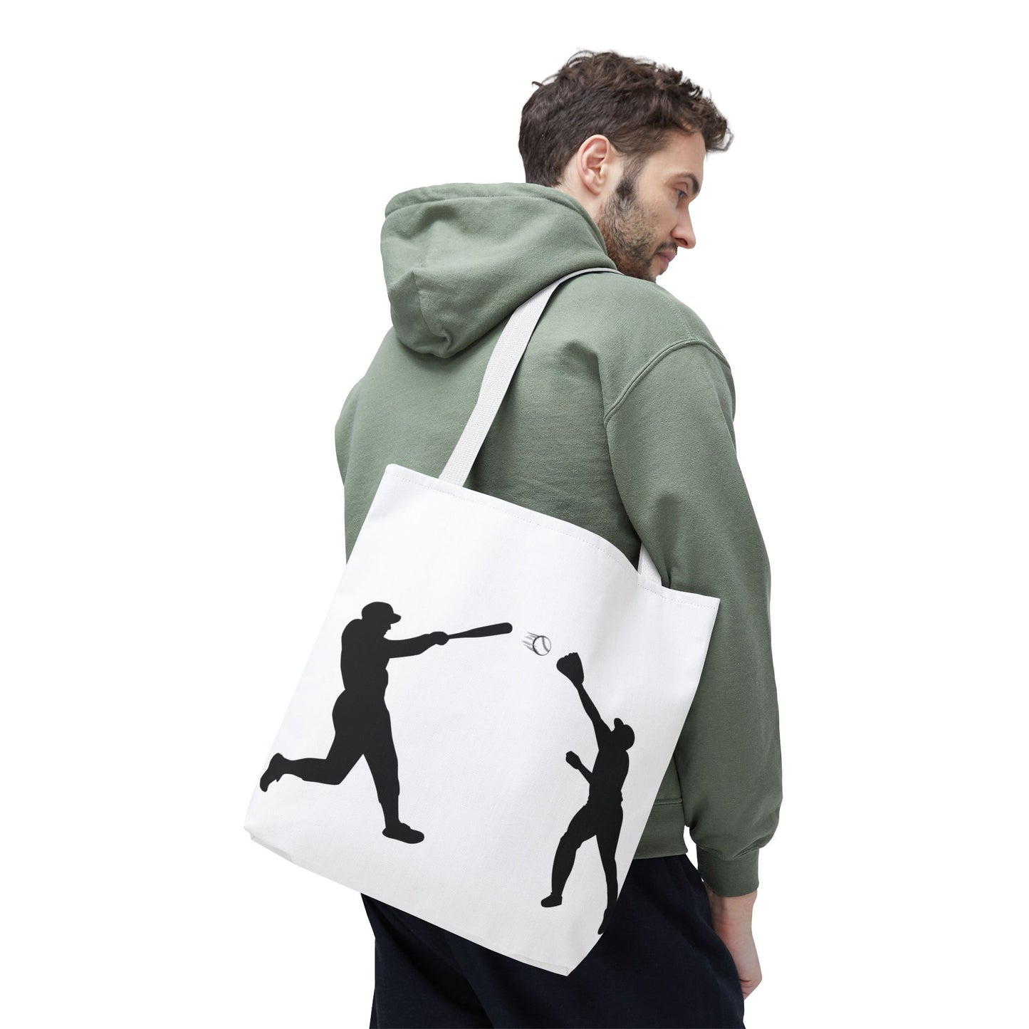 Baseball Tote Bag, Perfect for Sports Fans, Great Gift for Players, Ideal for Game Days, Accessory for Summer Outings - TRV