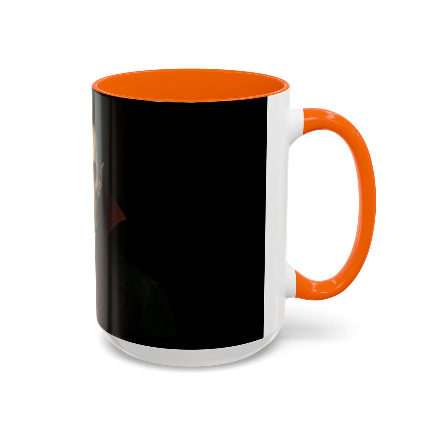 Gothic Dracula Vampire Accent Coffee Mug | Spooky Halloween Gift, Unique Home Decor, Collector's Mug, Coffee Lover's Gift - TRV