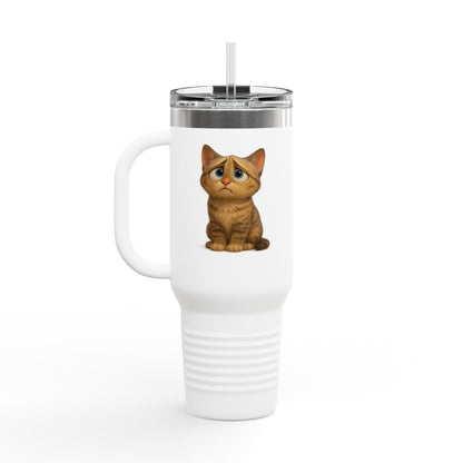 Cute Cat Insulated Travel Mug, 40oz - Perfect for Animal Lovers, Unique Gift for Cat Owners, Coffee on-the-go, Birthday Present, Cute [...]