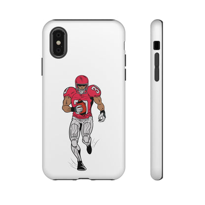 Football Player Tough Case, Sports Phone Cover, Athlete Gift, Tough Phone Case, Fall Sports, Football Lover's Accessory - TRV