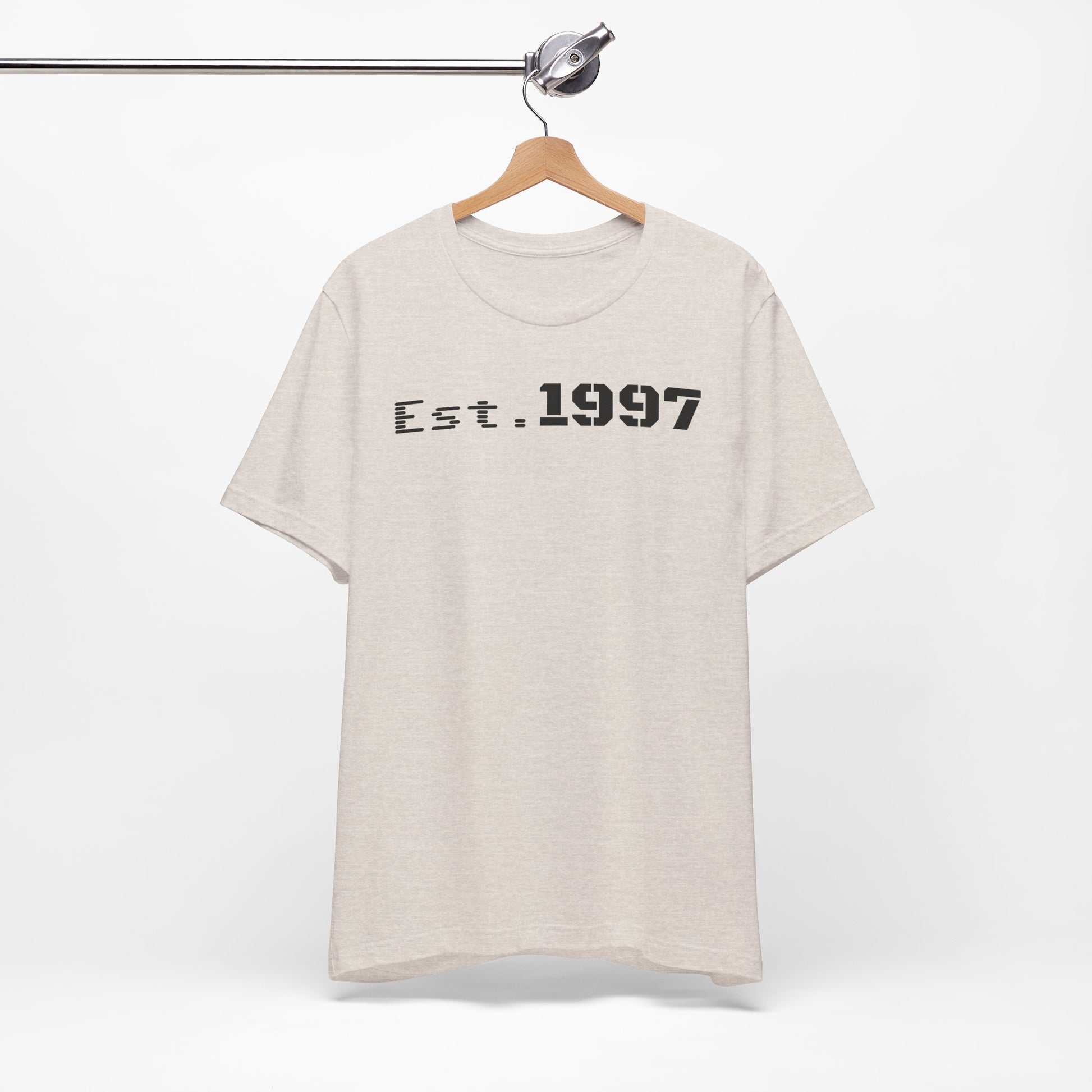 Vintage Est. 1997 Unisex Tee, Gift for Birthdays, Celebrations, Casual Wear, Retro Fashion, Cool Graphic T-Shirt - TRV