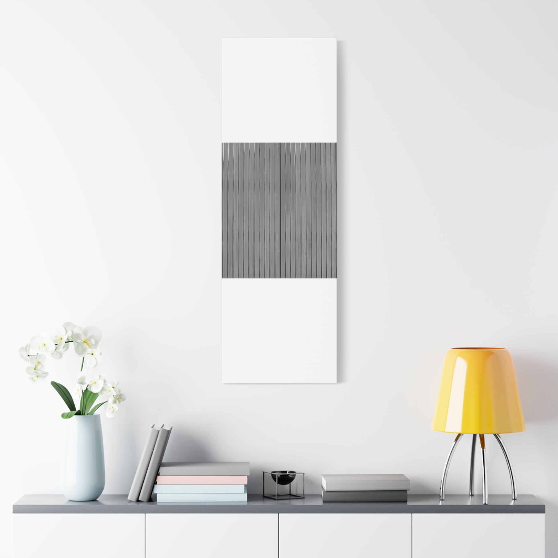 Modern Striped Canvas Art - 1.25" Stretched Wall Decor - TRV