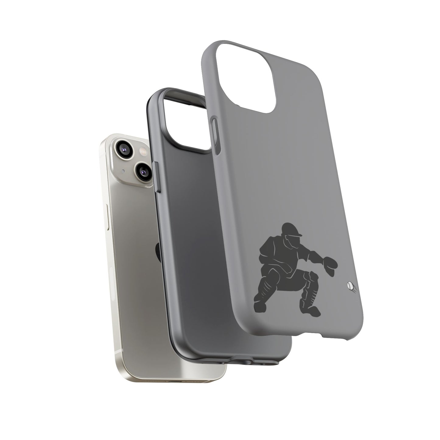 Baseball Catcher Phone Case - Tough Cases, Sports Phone Cover, Great for Athletes, Perfect Gift for Baseball Lovers, Unique Cell Phone Design - TRV