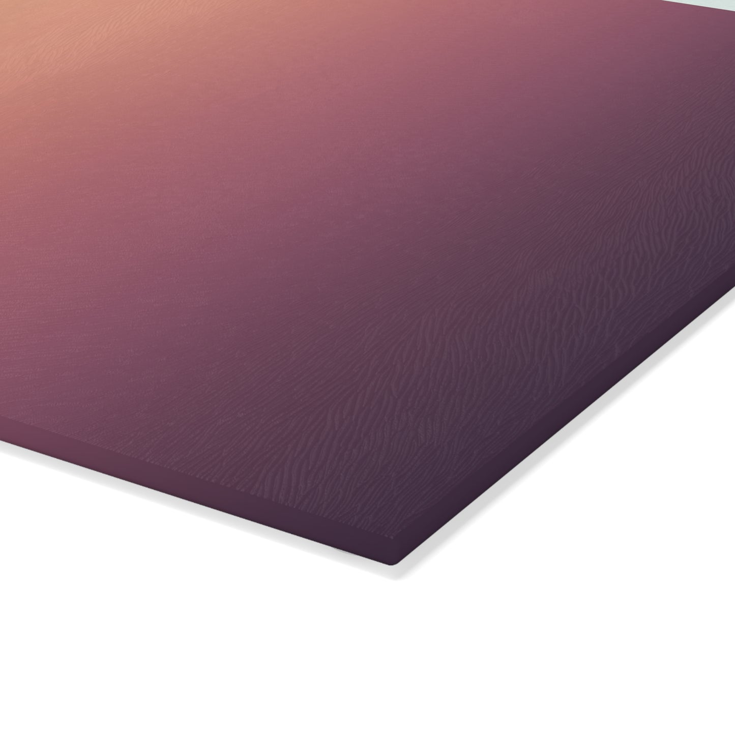 Sunset Ombre Glass Cutting Board | Gradient Kitchen Decor