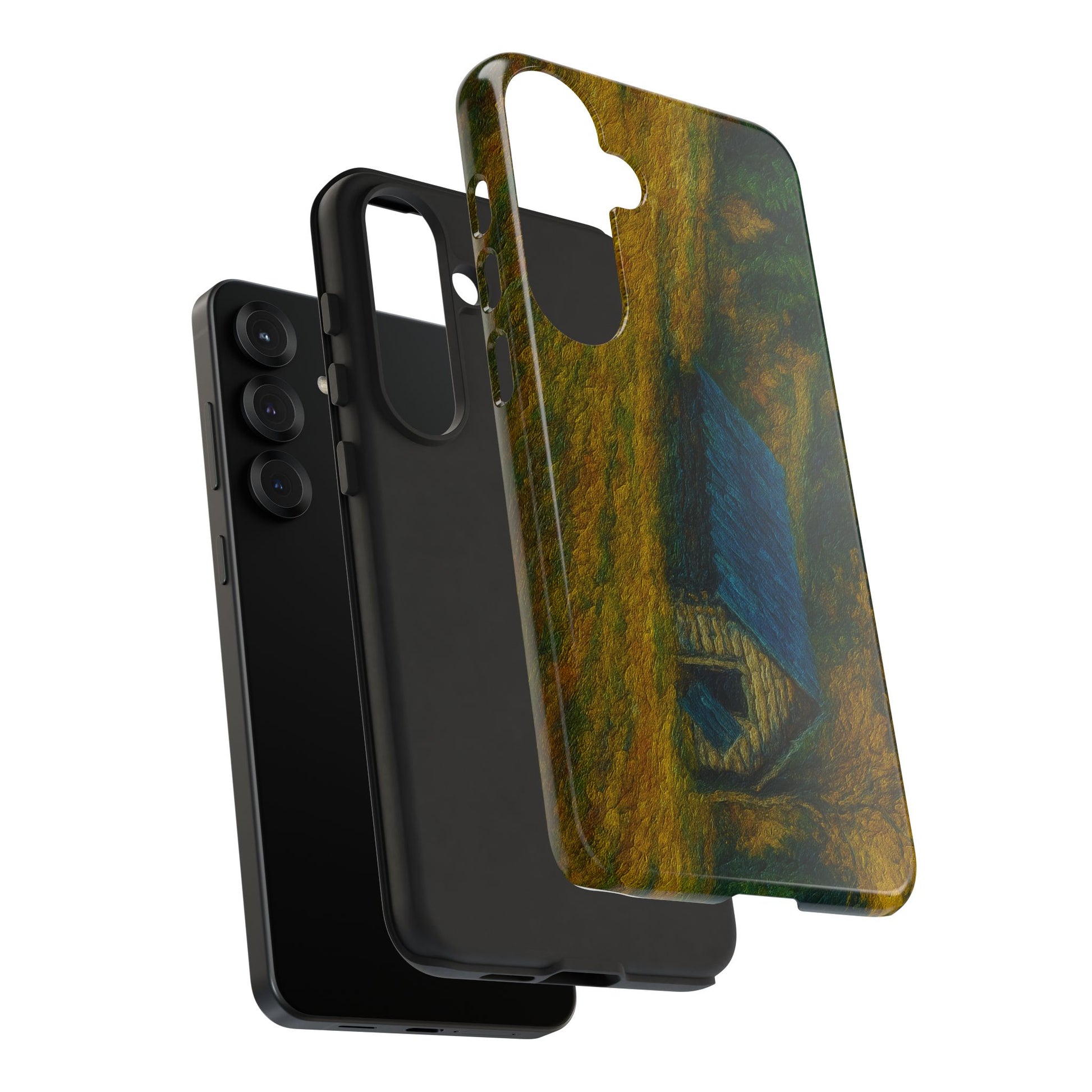 Artistic Phone Case by Tough Cases, Nature-Inspired Phone Protection, Unique Gift for Nature Lovers, Stylish Accessory, Fall Aesthetic - TRV
