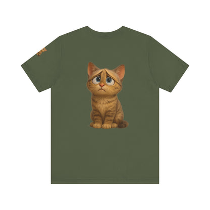 Adorable Cat Graphic Tee, Cute Pet Lover Shirt, Animal Lover Gift, Funny Cat Apparel, Birthday, Christmas, Everyday Use - TRV