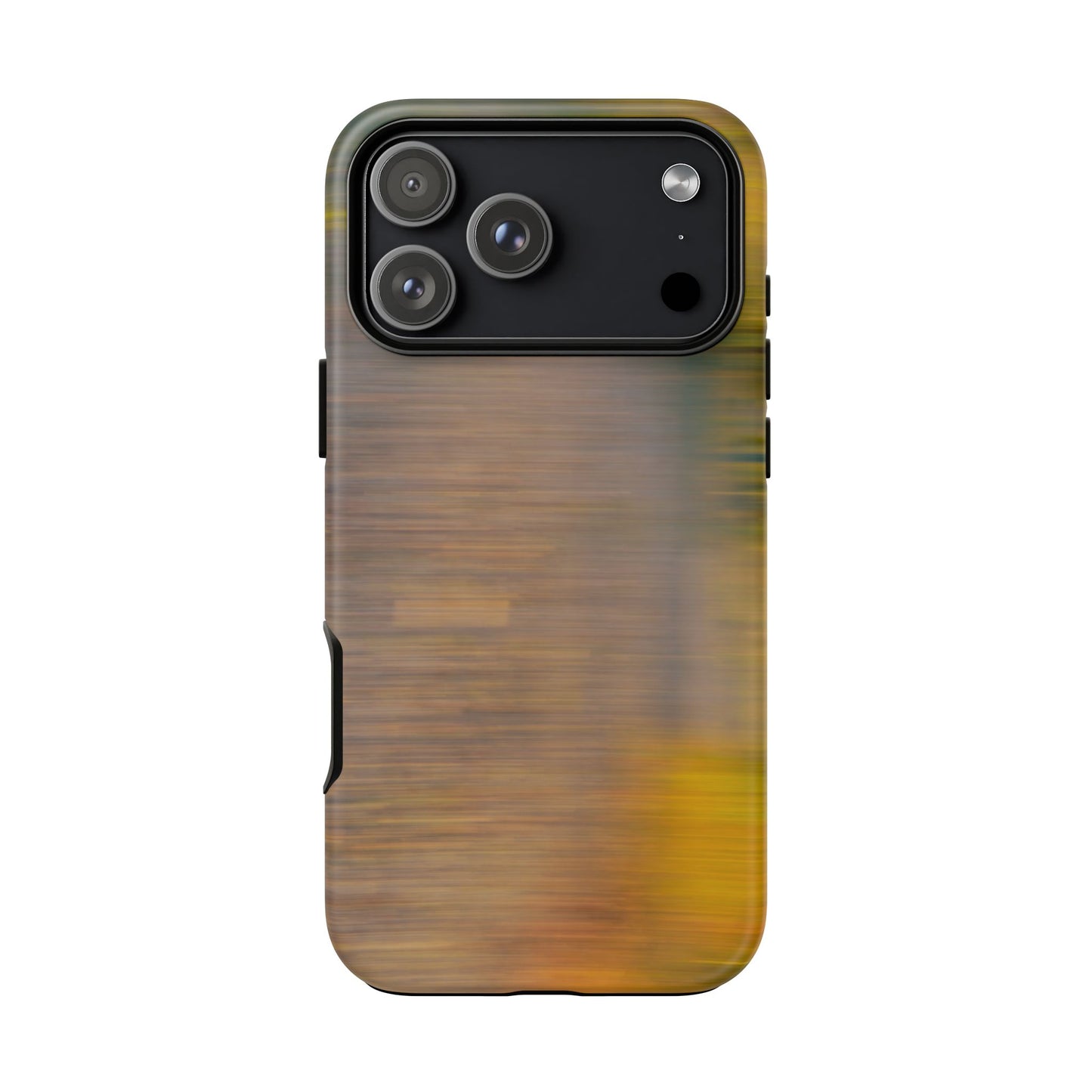 Autumn Blur Tough Phone Case — Fall Colors Protective iPhone Cover