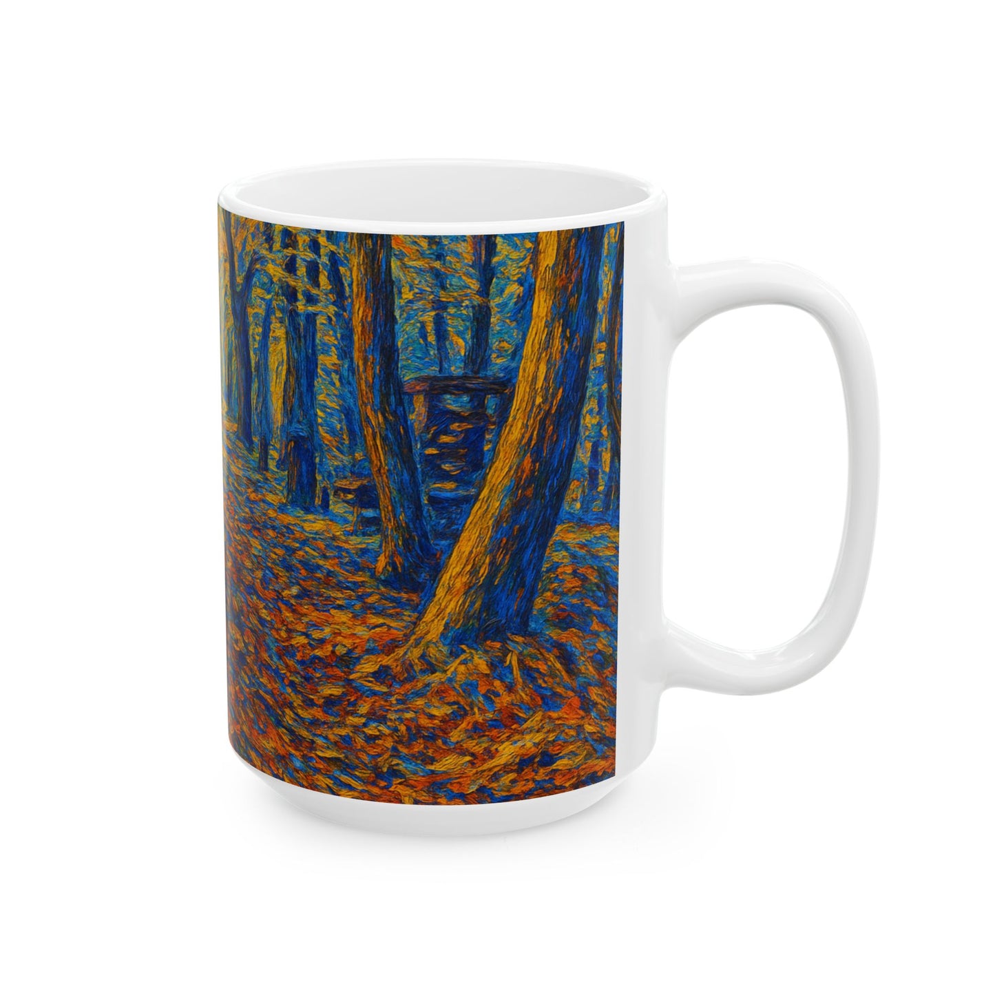 Colorful Abstract Pathway Ceramic Mug - TRV