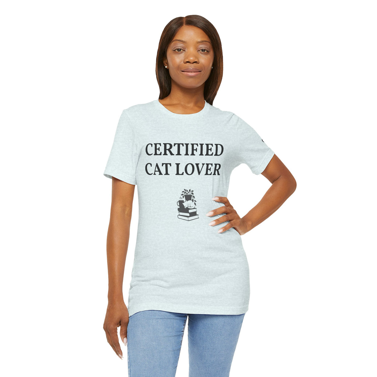 Unisex custom T-shirt by Printify featuring a blank fabric design ready for personalized printing.