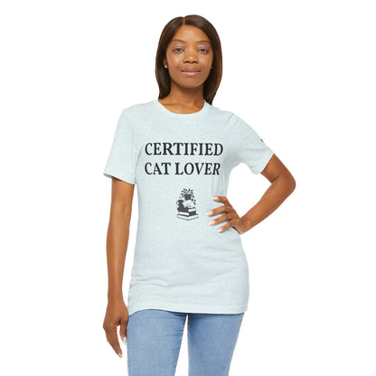 Unisex custom T-shirt by Printify featuring a blank fabric design ready for personalized printing.