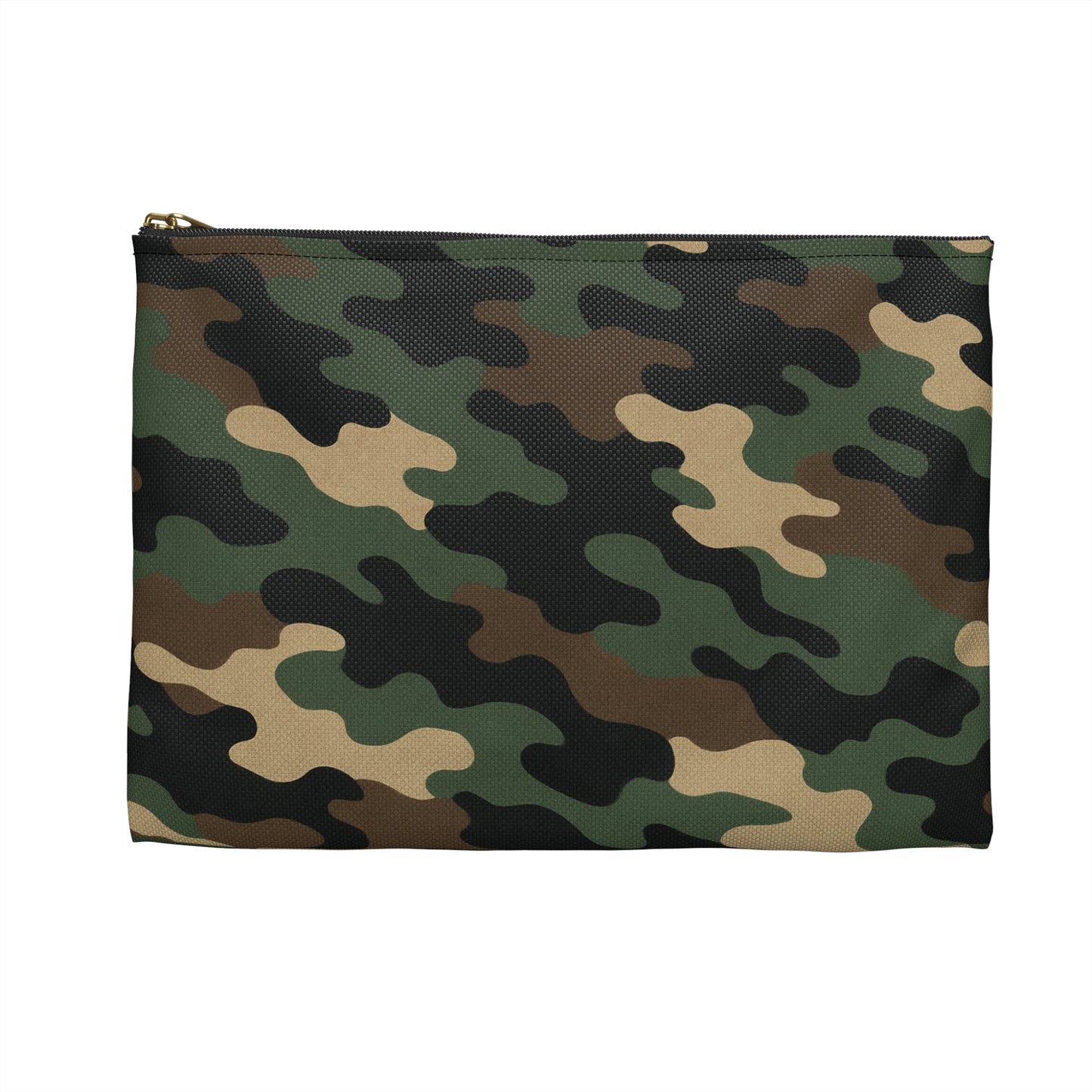 Camouflage Accessory Pouch - Chic Camo Makeup Bag, Gear Organizer, Travel Essentials, Military Style, Gift for Him/Her