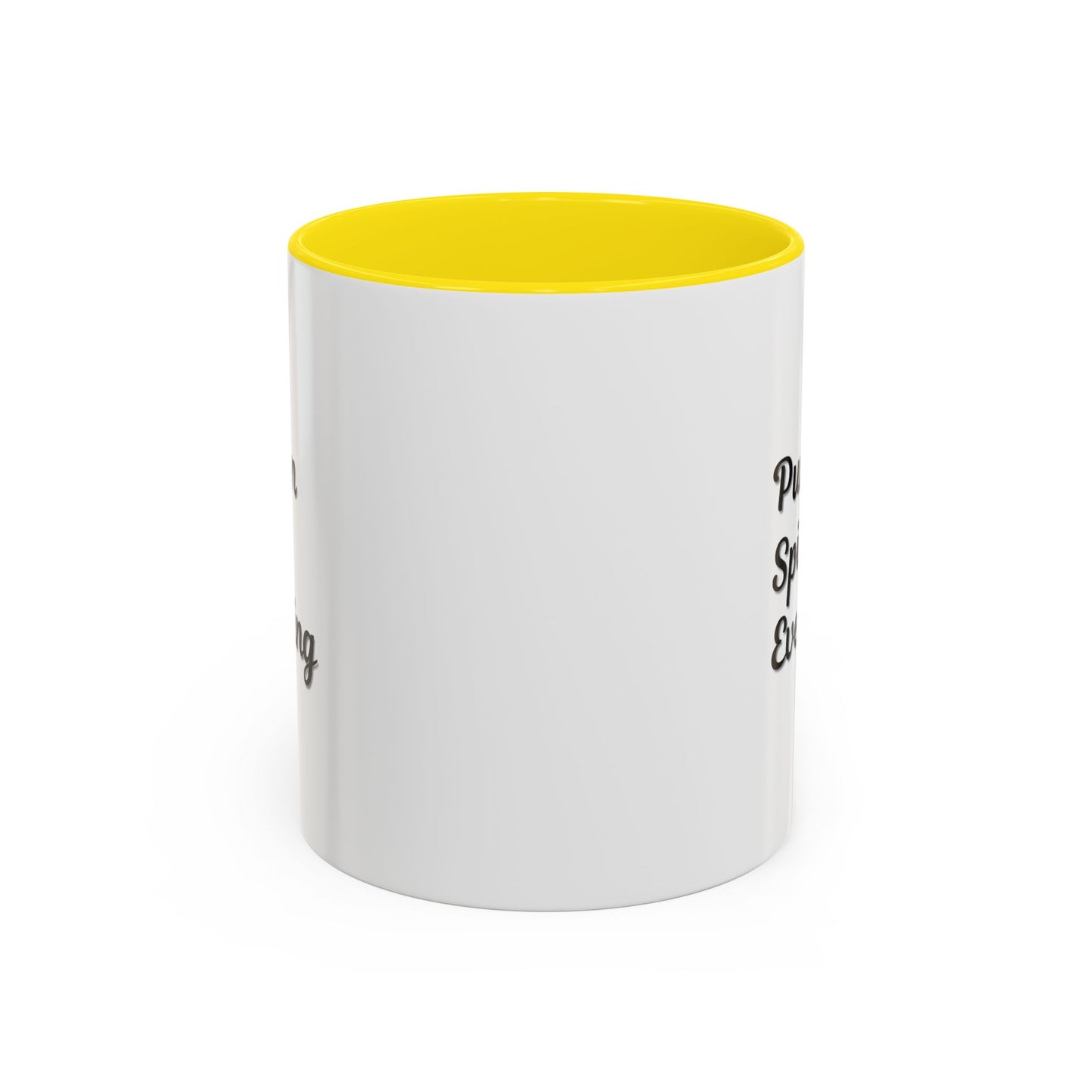 Pumpkin Spice Everything Accent Coffee Mug — Fall Seasonal 11/15oz