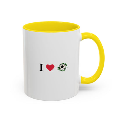 Soccer Love Mug - Accent Coffee Mug (11 & 15oz) | Perfect Gift for Soccer Fans, Sports Gifts, Customized Mugs, Birthday Present, Fan [...] - TRV