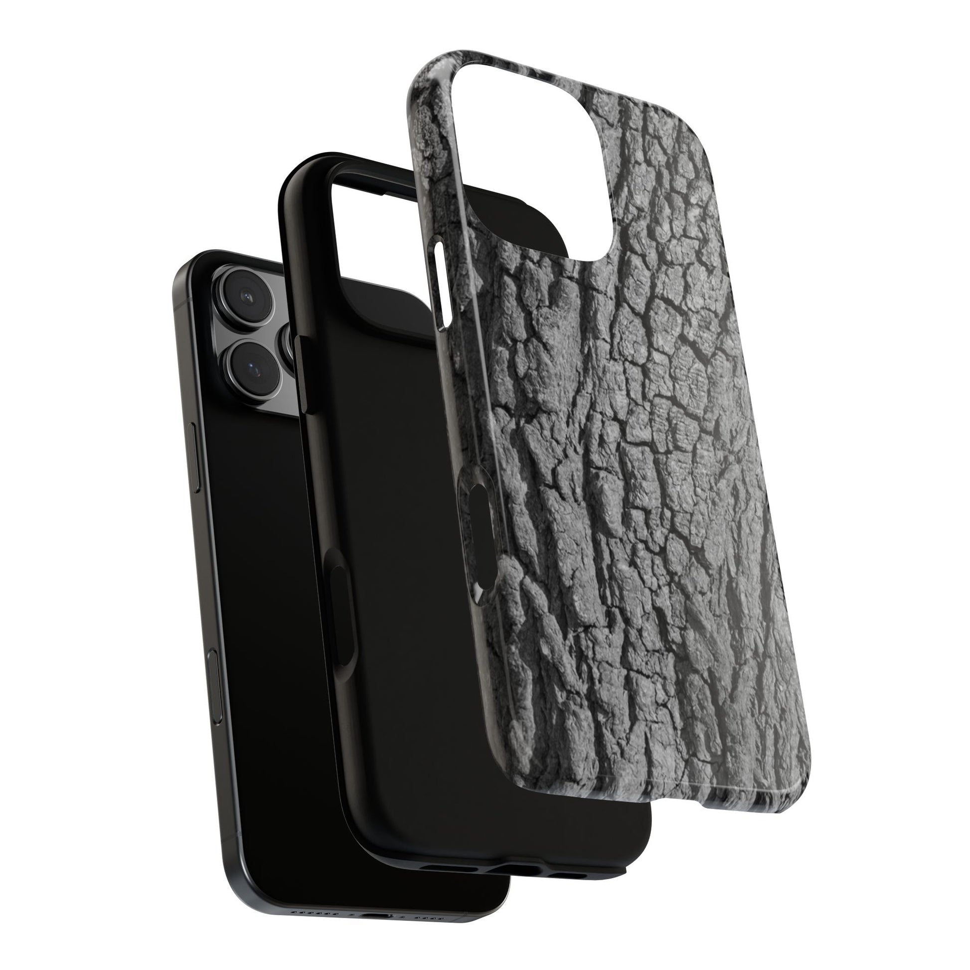 Rustic Bark Phone Case - Tough and Durable Protection - TRV
