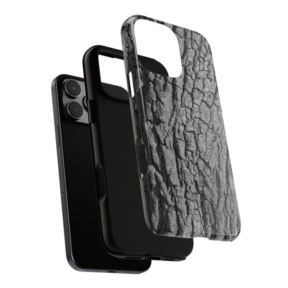 Rustic Bark Phone Case - Tough and Durable Protection - TRV