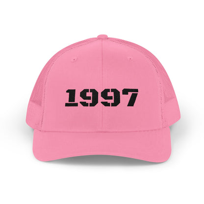 1997 Snapback Trucker Cap, Vintage Style Hat, Year Birth Cap, Trendy Dad Hat, Cool Casual Cap, Gift for 90s Kids - TRV