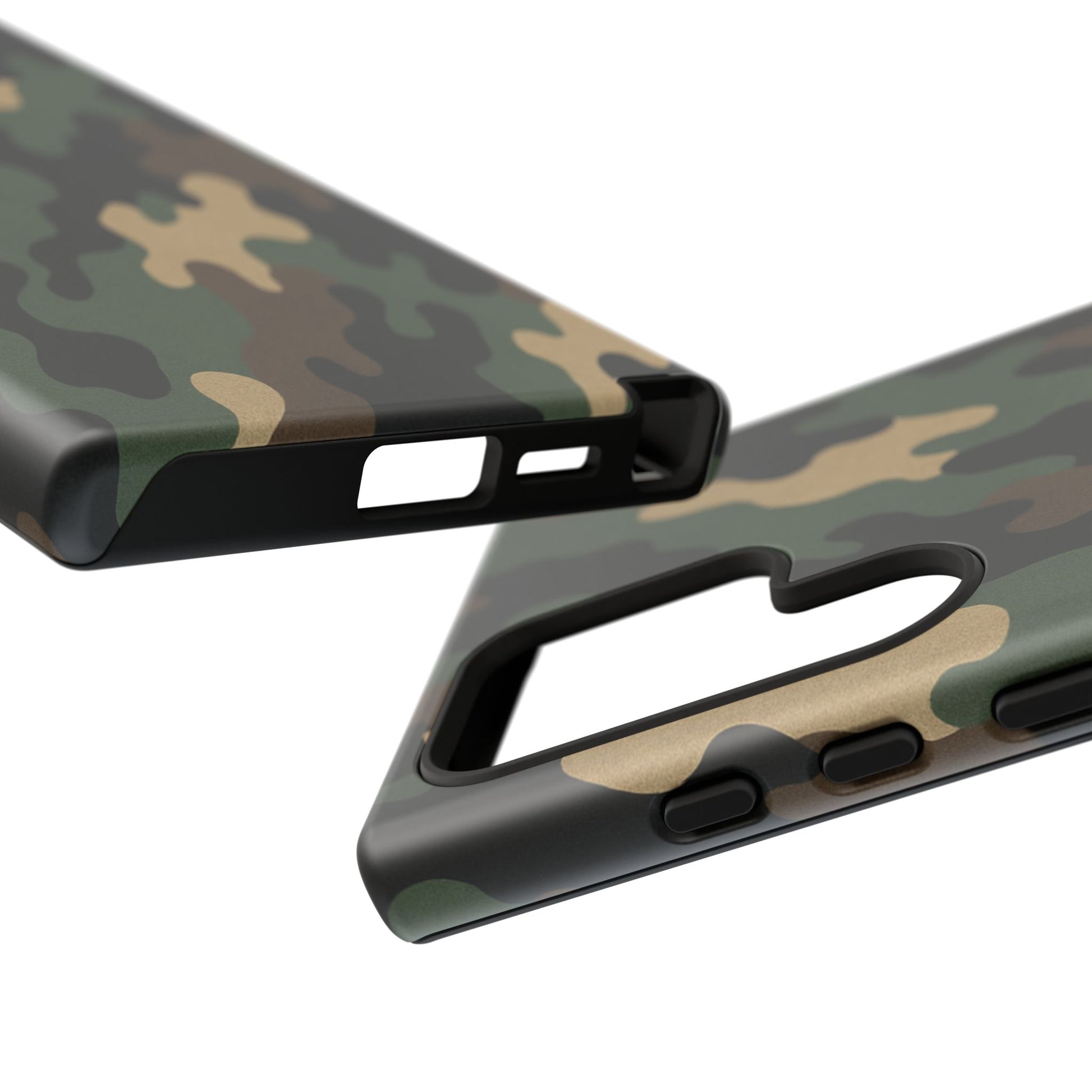 Camouflage Phone Case, Tough Cases, Military Style, Unique Phone Accessories, Gift for Him, Durable Phone Cover - TRV